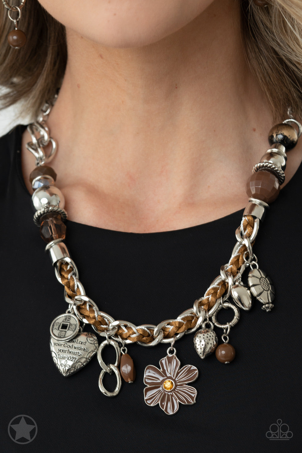 Charmed, I Am Sure - Brown - Dazzling Diamonds
