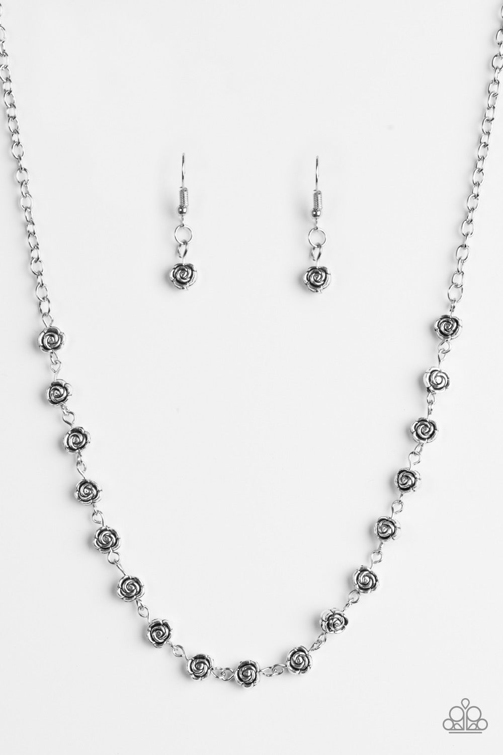 Roadside Roses - Silver - Dazzling Diamonds