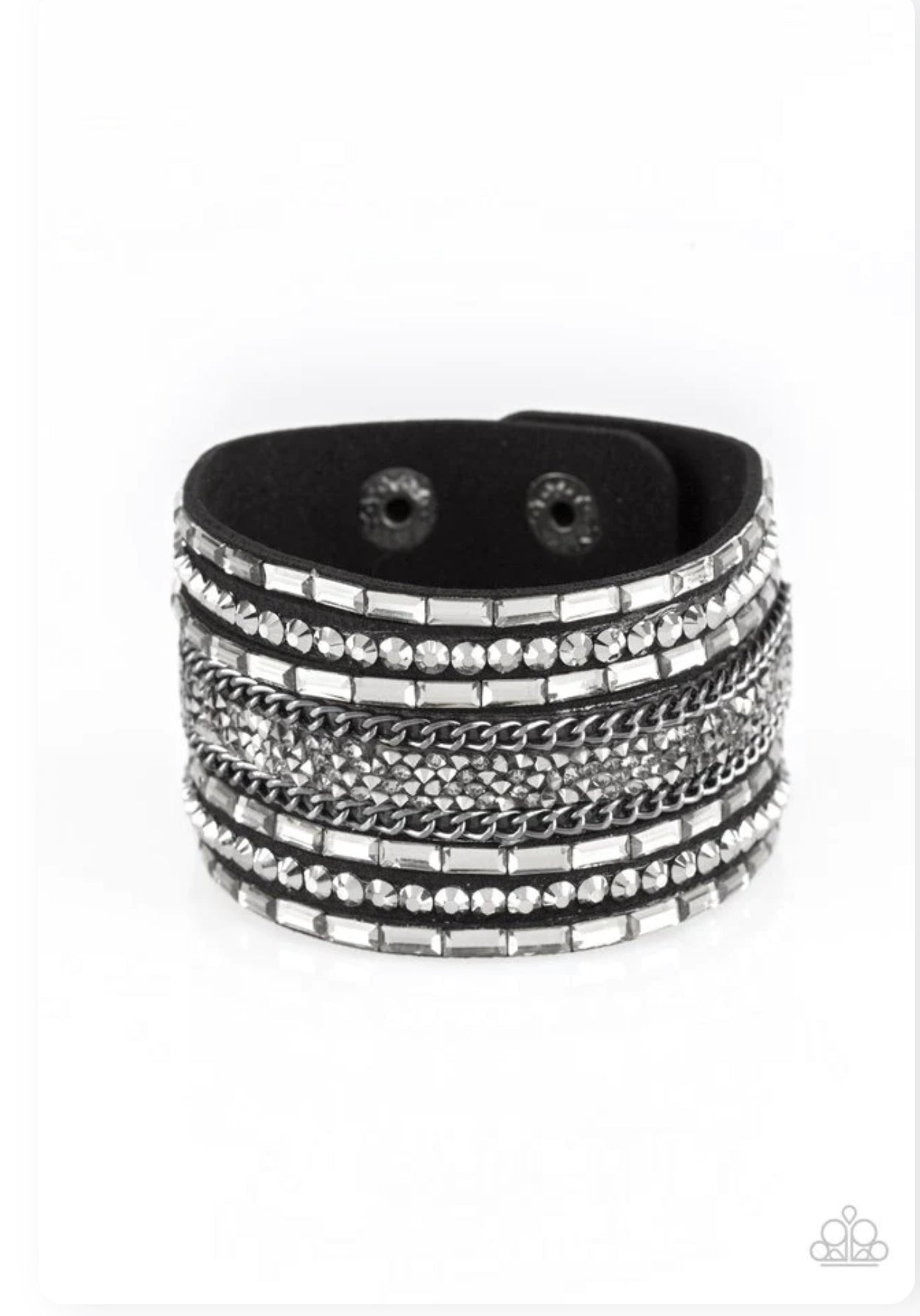 Rhinestone Rumble - Black - Dazzling Diamonds 