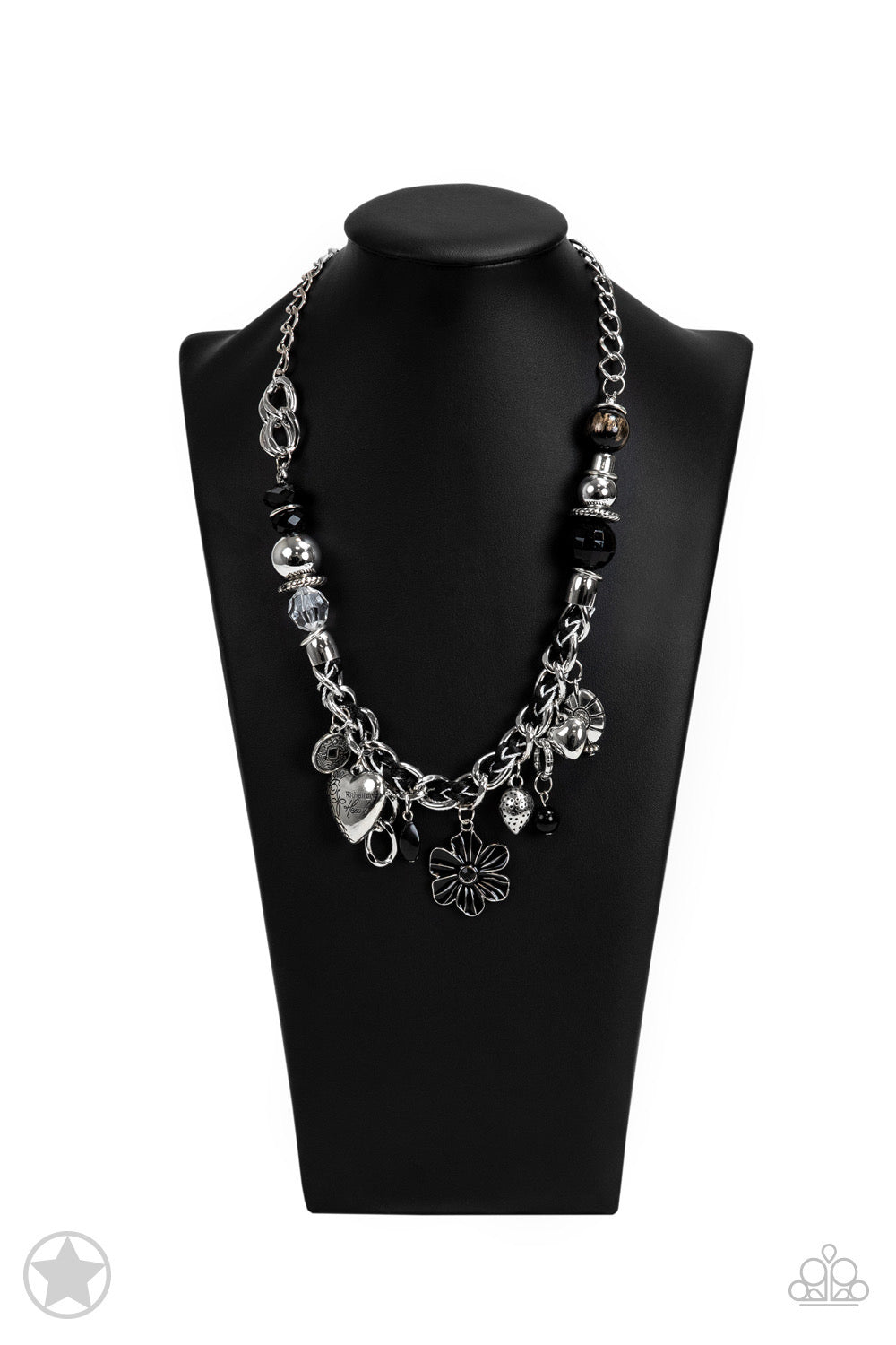 Charmed, I Am Sure - Black - Dazzling Diamonds 
