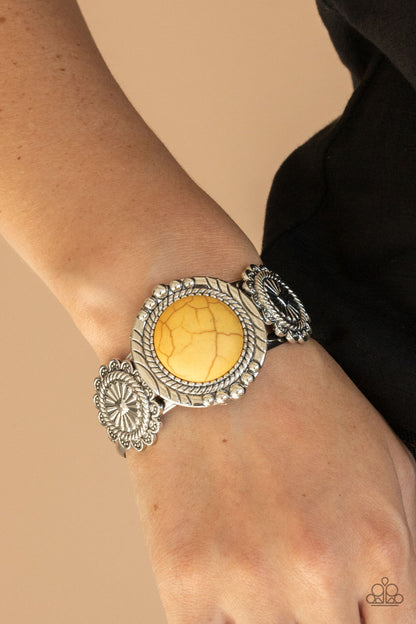 Mojave Motif - Yellow - Dazzling Diamonds 