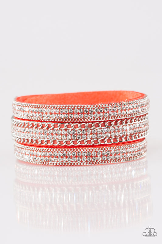 Dangerously Drama Queen - Orange - Dazzling Diamonds 