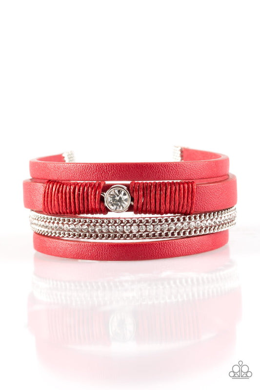 Catwalk Craze - Red - Dazzling Diamonds 