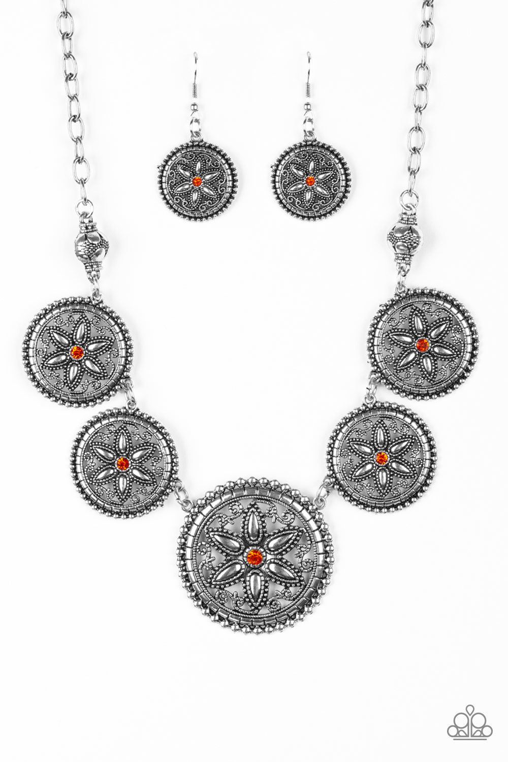 Written In The STAR LILIES - Orange - Dazzling Diamonds 