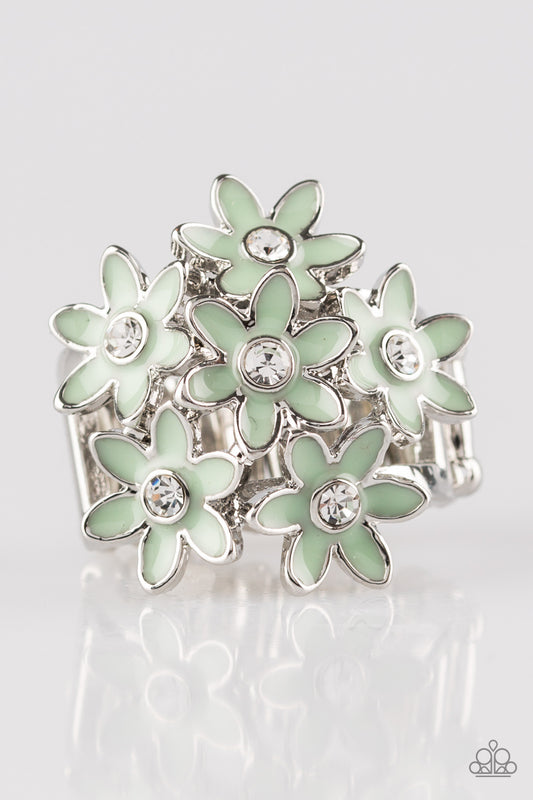 Blooming Bouquets - Green - Dazzling Diamonds 