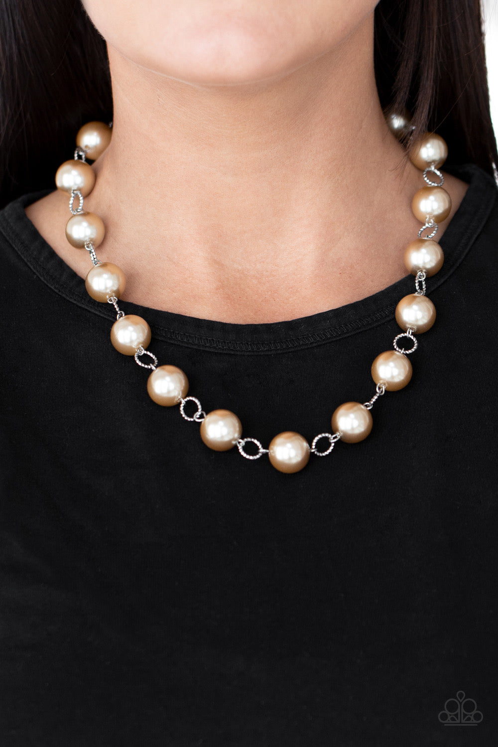 Ensconced in Elegance - Brown - Dazzling Diamonds 
