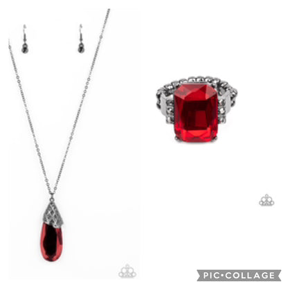 Dibbin in Red - Dazzling Diamonds 