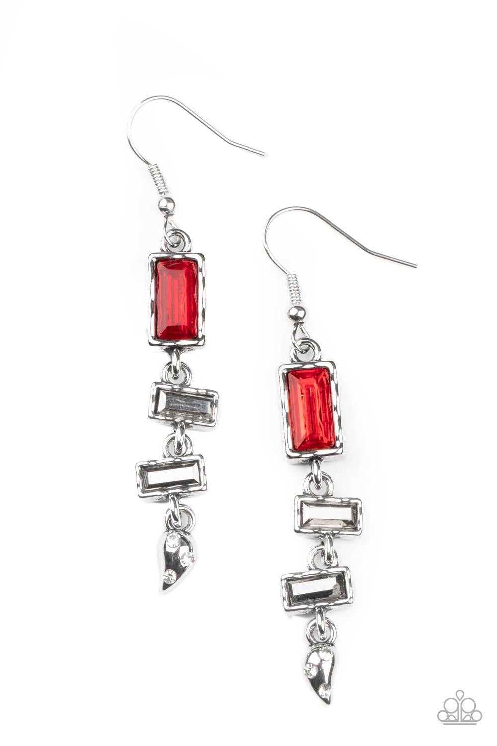 Modern Day Artifact - Red - Dazzling Diamonds 