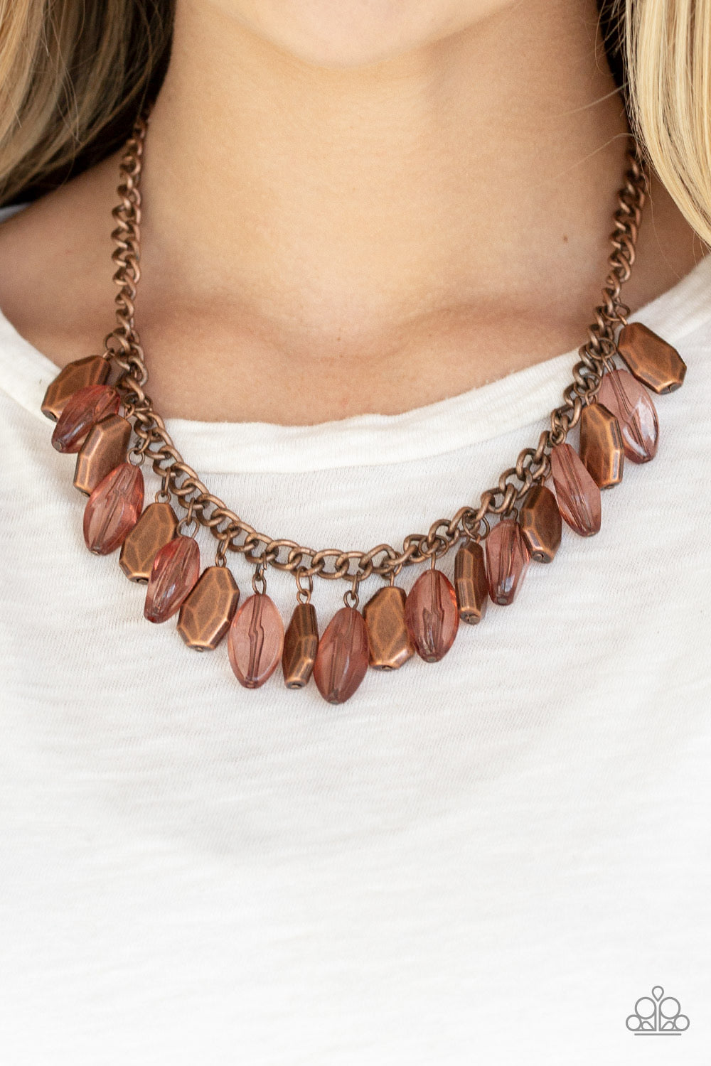 Fringe Fabulous - Copper - Dazzling Diamonds 