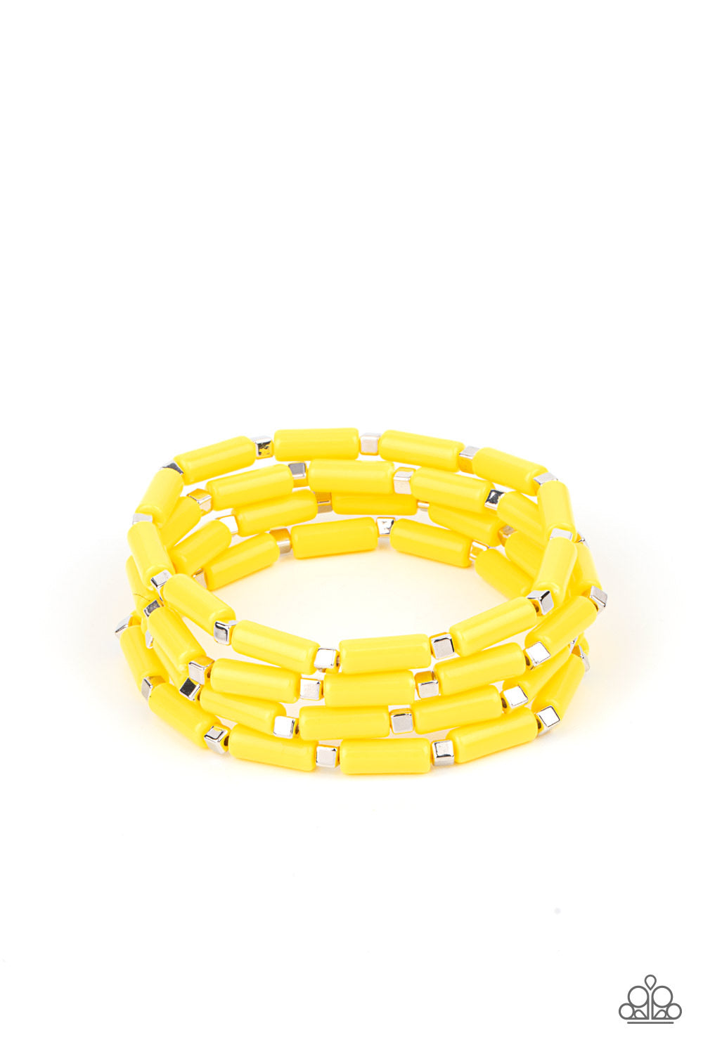 Radiantly Retro - Yellow - Dazzling Diamonds 