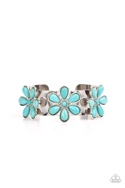 Desert Flower Patch - Blue - Dazzling Diamonds 