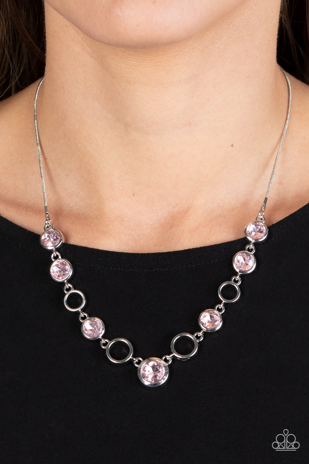 Elegantly Elite - Pink - Dazzling Diamonds 