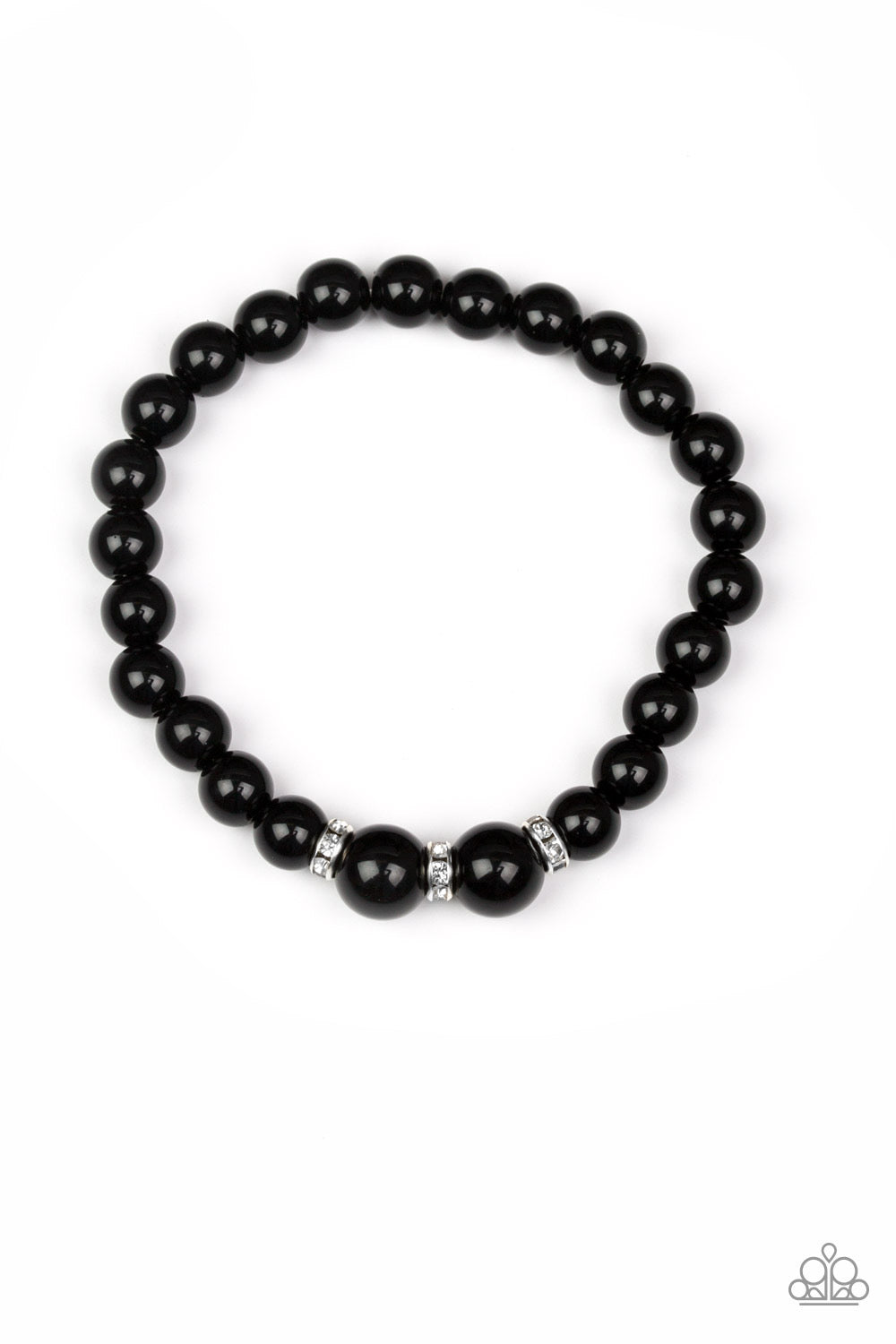 Radiantly Royal - Black - Dazzling Diamonds 