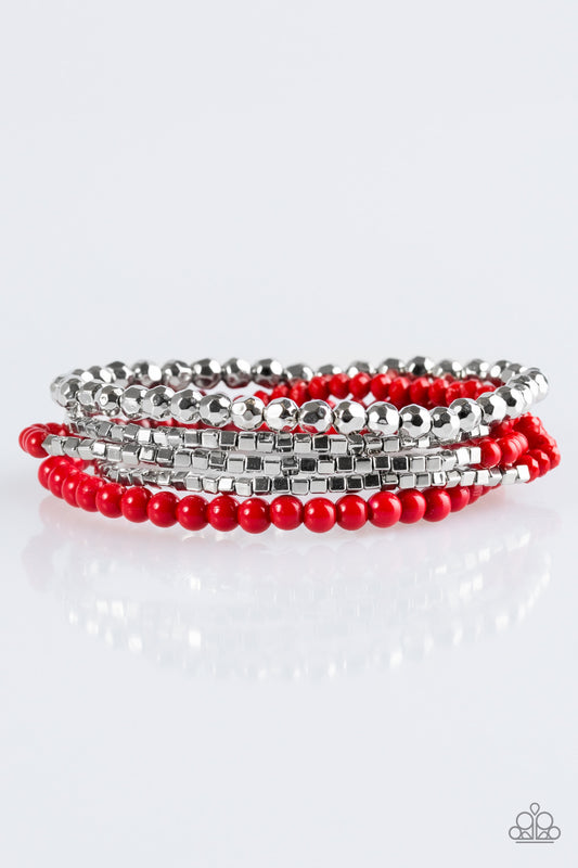 Colorfully Chromatic - Red - Dazzling Diamonds 