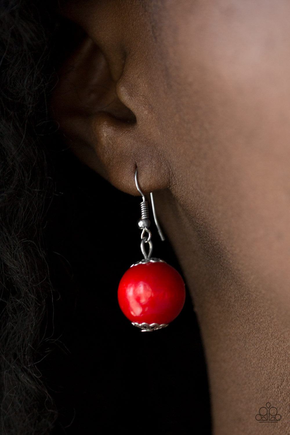 Caribbean Cover Girl - Red - Dazzling Diamonds 