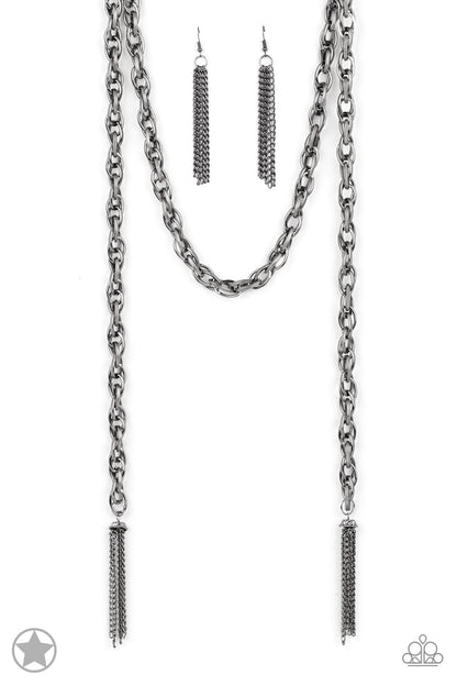 SCARFed for Attention - Gunmetal - Dazzling Diamonds 