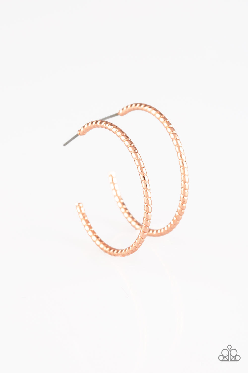 HOOP, Line, and Sinker - Copper - Dazzling Diamonds 